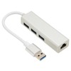 USB3.0 to Ethernet Adapter with RJ45 Ethernet Port 5Gbps 3