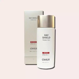 OHUI 오휘 데이쉴드 퍼펙트 선 레드 SPF 50+, PA++++ 80ml 그린톤베이스 Ohui Day Shield Perfect Sun Red SPF 50+, PA++++ 80ml Green Tone Base