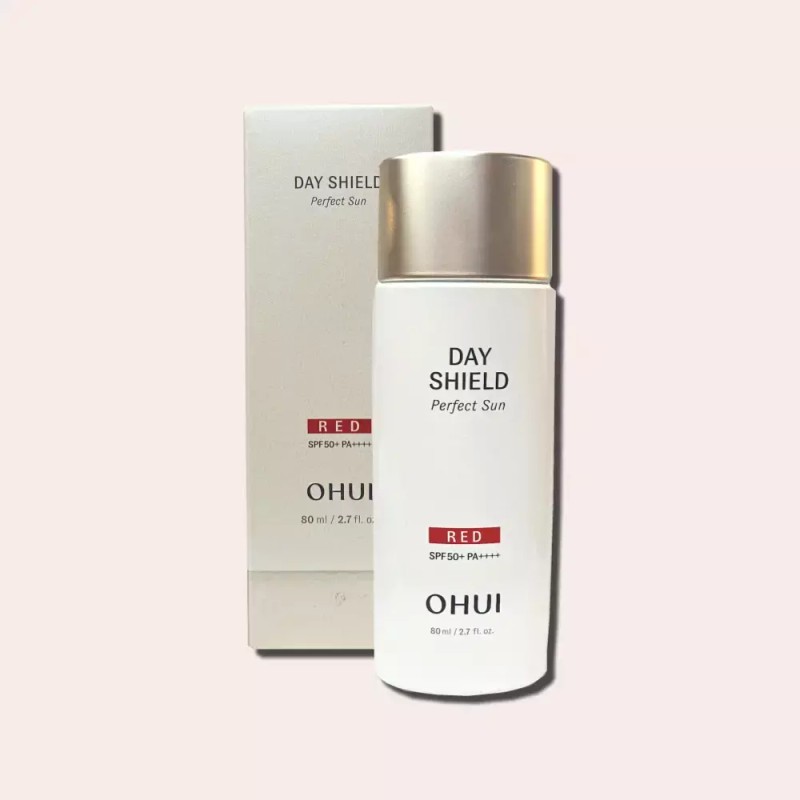 OHUI 오휘 데이쉴드 퍼펙트 선 레드 SPF 50+, PA++++ 80ml