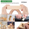 Carving Wood, Pack of 10 Basswood Wooden Blocks for Carving,