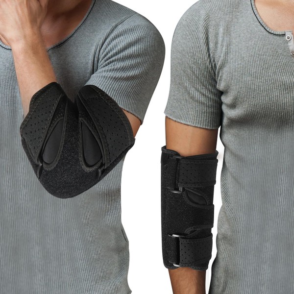 TULLWCY Elbow Brace,Comfortable Night Elbow Sleep Support Brace, Elbow Splints