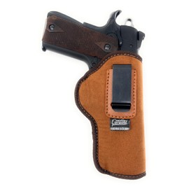 Cardini Leather | Premium Combo OWB/IWB Nylon Holster for Concealed Carry | Fits Browning Hi Power, Colt 1911 5", Kimber 1911 5", Sig Sauer P210, Ruger SR1911, Taurus 1911, Springfield 1911, More