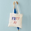 CafePress Free AF Tote Bag Reusable Natural Beige Canvas Shopping