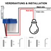 JIQI Twilight Switch Twilight Sensor 12 V AC/DC 10 A