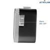 Atrium Seniorenwecker extra deutlich Analog Quarz ohne Ticken große Zahlen