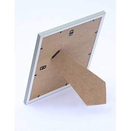 Frame Company Drayton Range 5 x 5-inch Grey Picture Photo Frame with White Mount For Image Size 3.5 x 3.5-inch