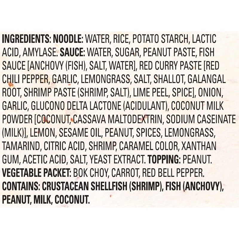 Thai Kitchen Gluten Free Thai Peanut Rice Noodle Cart, 9.77