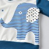 Infant Baby Boy Pullover Clothes Long Sleeve Elephant Sweatshirts Hoodie