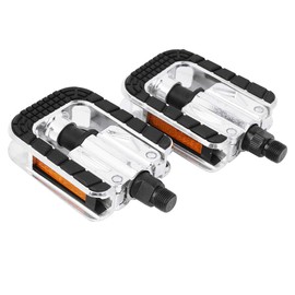 k1155 Bike Pedal, Save More Space Pedal Folding Bike Folding Pedal, With Reflective Strip Bicycle Modified Accessory for Road Bicycle