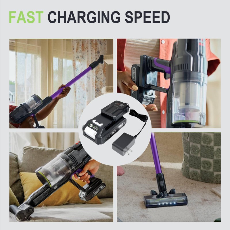 Remate Charger Compatible with Bissell Cleanview XR Series Stick Vacuum