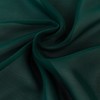 flohar 12Pack 9ft Christmas Chiffon Table Runner 14x108 Inch Sheer