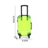 AMSDCN 10pcs false eyelashes packaging box pink luggage lashes suitcase