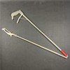 Stainless Steel Snake Grabber Thickened Elongated Collapsible Snake Tongs with