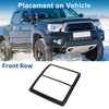 X AUTOHAUX Headlight Trim Bezel for Toyota Tacoma 2016-2023 Front