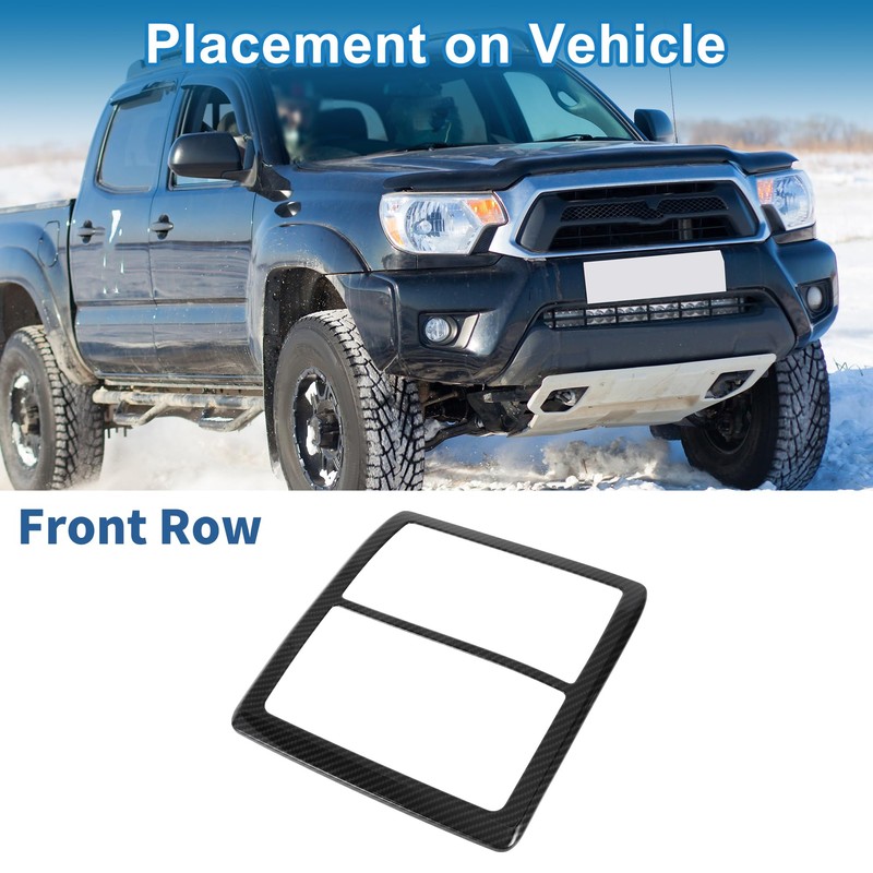 X AUTOHAUX Headlight Trim Bezel for Toyota Tacoma 2016-2023 Front