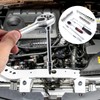 HSEAMALL 46PCS Socket Set,1/4" Drive Ratchet Socket Wrench Driver Bits