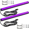 CICINY Black Light Bar 10W UV Blacklight Strip for Glow