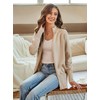 GRACE KARIN Womens Cardigan Full Zip Cardigans Long Sleeve Cardigan