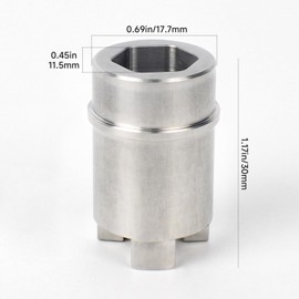 for WP2220458 ice Makers Coupler Suitable for Whirlpool, Kenmore, Maytag, KitchenAid, Jenn-Air,Compatible with 2220458, 2198627, 920920, PS11739763 Refrigerator Auger Motor Coupling Replacement