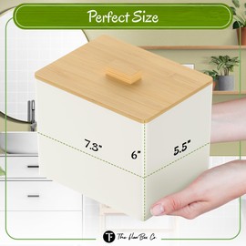 The Flow Box Co. The Flow Box Co. Feminine Care Product Organizer - Tampon Holder and Pad Case for Bathroom Accessories