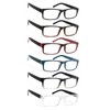 BIENCOOL 6 Pack Reading Glasses Traditional Frames for Men and