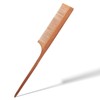 Rat Tail Wooden Comb for Daily Grooming and Styling, Unisex