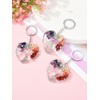 CrystalTears 7 Chakras Key Chain Tree of Life Heart Pendant