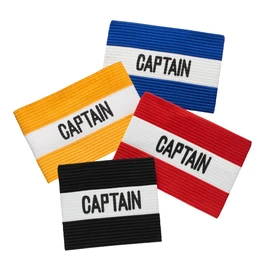MC-Trend Set of 4 Football Captain's Armbands: High Quality and Elastic Leader Armband for All Ages - Perfect Choice for Your Team Captain Captain (1, 4 Colours Mix)