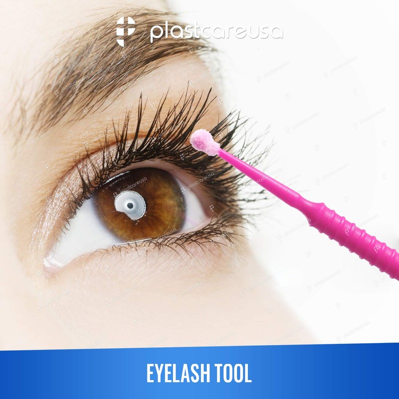 400 Pink Fine Tip Disposable Micro Applicator Dental Bendable Brushes,