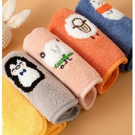 Cute character hand towel, kitchen towel, towel, towel (1 sheet) ST002 Blue 2ea