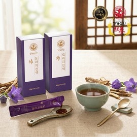e강개상인 참도라지 스틱(10g x 12포) 3년근 도라지진액 꿀 첨가 eGanggye Sangin Real Bellflower Stick (10g x 12 packs) 3-Year-Old Bellflower Extract with Added Honey