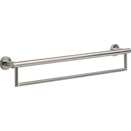DELTA FAUCET 41519 Contemporary Towel Bar/Assist Bar, 24-Inch, Chrome