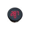 CNLW DC 5-100V LED Digital Display Round Two-wire Voltmeter DC
