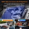 Baby Car Camera with 7" Wireless CarPlay Screen -Supports Apple