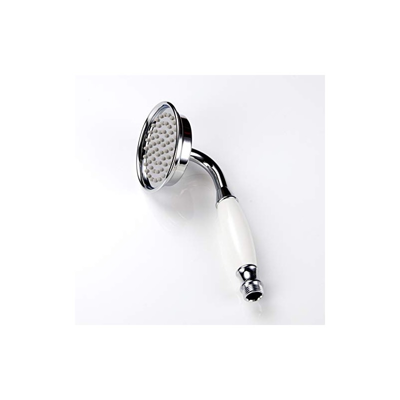 Skybath Brass Metal Shower Head Traditional Victorian Style Handheld Shower