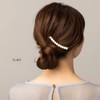 Jewel Box Hair Accessories, Pearl Line, Simple, Yaiai-maki Comb, Adult,