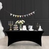 ANNAFRIS Spandex Tablecloth 6 Feet, 183 x 76 x 76