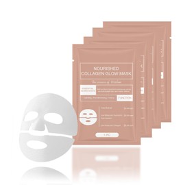 Retinol Collagen Face Mask – Tightening Hydrogel Overnight Mask, Deep Moisturizing & Elasticity Boost, Long-Lasting Hydration & Brightening Skin (Collagen Face Mask)