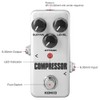 Compressor Guitar Pedal, Mini Effect Processor Fully Analog Circuit Universal