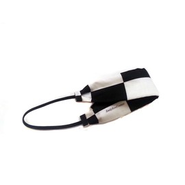 EmilyRose Couture Headband Collection-2" Wide (2" Wide, Black/White Checkerboard)