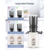 Ganiza Juicer Machines, Cold Press Juicer with 4.3" Large Feed