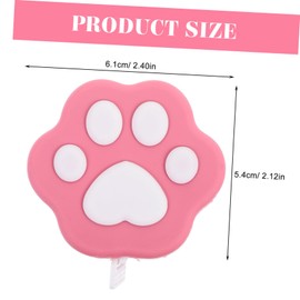 jojofuny 1pc Paw Tape Measure Portable Mini Measuring Tool for Body Measurements Flexible and Wear-Resistant for Clothing Ruler with Unique Design