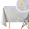 KP HOME PVC Wipe Clean Table Cloth Rectangular 200x140 cm