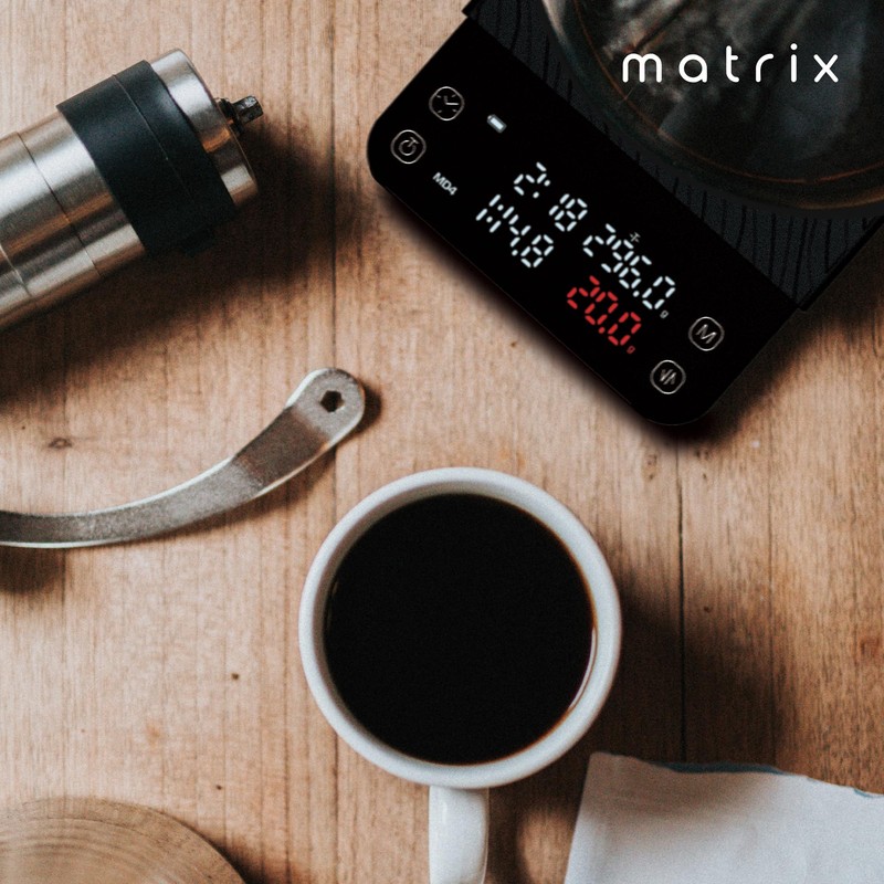 Matrix M1 Pro Smart Coffee Scale with Timer, Basic Espresso,
