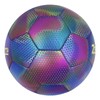 ZestPulse Holographic Reflective Soccer Ball Size 5 for Adults, High