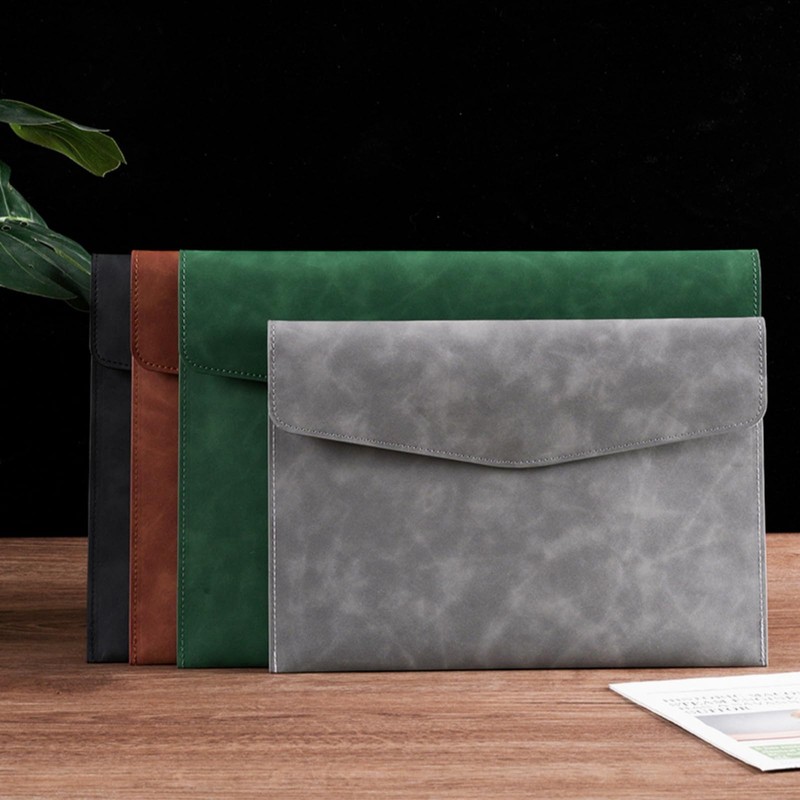 Jinchuan File Folder, Waterproof PU Leather, Document File Case, A4