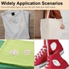 Lewtemi 50 Pcs Water Soluble Embroidery Patterns Wash Away Stabilizer