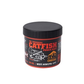 Whisker Seeker Mr. Whiskers Catfish Punch Bait - Cheese - 1 Pint