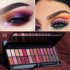 Highly Pigmented Eye Makeup Palette, Matte Shimmer Metallic Eyeshadow Pallet