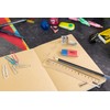 Idena 12079 - Plastic Coated Paper Clips 50 mm (Pack